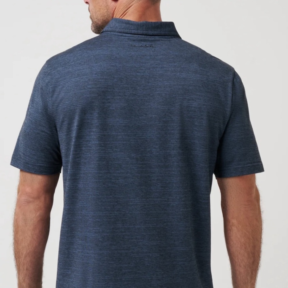 Travis Mathew Sky Blue & Blue Polo Shirt Bundle - Picture 8 of 9